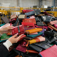A11-2 Grosir Dompet dan Tas Kulit Asli Wanita Bekas, Tas Desainer Bekas Unisex Fashion, Grosir Pesanan Massal B2B