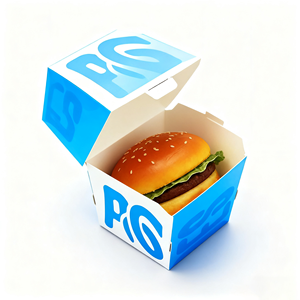 Custom Print Disposable Hexagonal Hamburger <strong>Burger</strong> Fries Chicken Fast Food Take Away <strong>Burger</strong> <strong>Boxes</strong> - Product Image 3