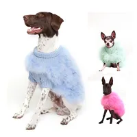 Уникальные вязаные вручную свитера для маленьких собак XXL