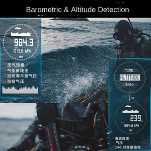 Reloj Inteligente Deportivo para Hombre con Pantalla IPS, Resistente al Agua, Altímetro, Barómetro, Brújula, Temperatura, Multifuncional, <span class=keywords><strong>Ordenador</strong></span> <span class=keywords><strong>de</strong></span> <span class=keywords><strong>Buceo</strong></span> - Product Image 4
