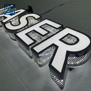 Letras Acrílicas Luminosas 3D Personalizadas, Letreros Luminosos para Exteriores de Edificios, Letras de Canal LED, Letras Troqueladas para Tiendas - Product Image 2