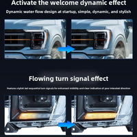 Conjunto de Faros Delanteros LED Estilo Raptor para Ford F150 2015-2020, Luces de Circulación Diurna, Señal de Giro Secuencial, Proyector, Venta al Por Mayor de Fábrica