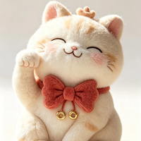 Jouets en peluche personnalisés, mascotte, peluche longue, tissu en coton, rembourrage en coton PP, animaux de fête, couleur personnalisée, peluches unisexes