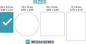 מותאם אישית QR NFC Instagram הדחיפה מדבקה חסידי עבור עסק משלך - Product Image 2