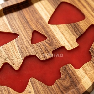 Planche à <span class=keywords><strong>fromage</strong></span> YINHAO pour Halloween, en forme de fantôme et de citrouille, pour la découpe et le service de charcuterie, idéale pour les fêtes de Halloween et la décoration de la maison - Product Image 3