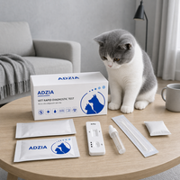 Kit de test rapide de l'antigène du virus de la panleucopénie féline (FPV) – Carte de diagnostic vétérinaire pour chats – Fournisseur en gros
