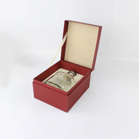 Caja de Regalo de Lujo Personalizada para Botellas de Ron y Vino, Empaque Rígido de Papel para Whisky, Vodka y Licores