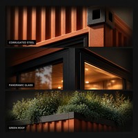 Maison préfabriquée en conteneur à 2 étages, logement de chantier, 20 pieds, 40 pieds, villa modulaire en acier terracotta isolée pour l'hébergement sur site