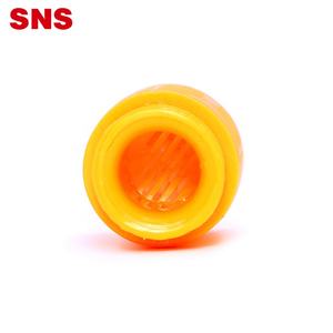 SNS PSL serisi turuncu pnömatik için egzoz susturucusu filtre plastik hava susturucu gürültü azaltma PLS serisi parçaları - Product Image 6