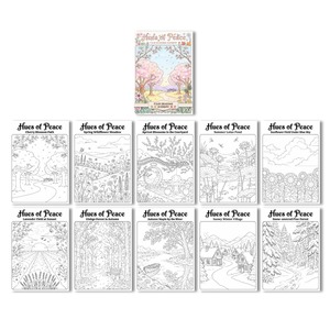 <span class=keywords><strong>โปสเตอร์</strong></span>ระบายสีธีมต่างๆ 10 แบบ ขนาด A4 กระดาษ<span class=keywords><strong>วาด</strong></span>เขียนสำหรับผู้ใหญ่ ลวดลายหลากหลาย ใช้กับดินสอและปากกามาร์กเกอร์ ช่วยคลายเครียด หน้ากระดาษสำหรับ<span class=keywords><strong>วาด</strong></span>ภาพระบาย<span class=keywords><strong>สี</strong></span> - Product Image 5