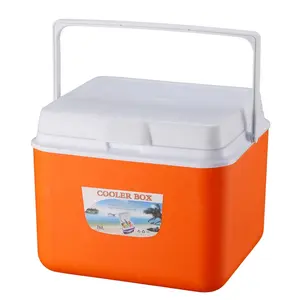 Kunststoff-Kühlbox Fabrik Anpassen Werbe geschenk 5L 13L 26L Bier Obst Eis kühler Box für Outdoor Camping Barbecue