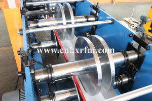 מכונת downspout נייד מכירה למכירה בסגנון k פינה בסגנון gutter מתכת פרופייל כיסוי גטר ביצוע מכונה עבור gutter - Product Image 2