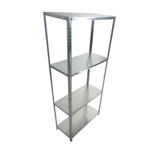 Étagère de rangement métallique sans boulons pour <span class=keywords><strong>garage</strong></span>, de moyenne capacité, 4 niveaux, avec protection contre la corrosion - Product Image 4