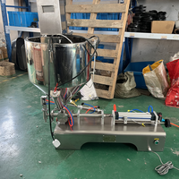 Machine de remplissage d'huile de soja crème au beurre de yaourt visqueux de chauffage