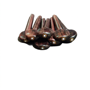 Chevilles de violon en bois de rose persan de haute qualité MA International, taille standard, pour cordes d'instruments - Product Image 1