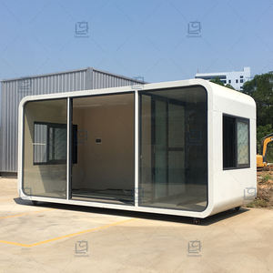 Apple Pods Maisons écologiques commerciales extérieures préfabriquées modulaires Villas en bord de mer à <span class=keywords><strong>vendre</strong></span> Maisons capsule espaces commerciaux - Product Image 5
