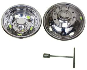 <span class=keywords><strong>Tapacubos</strong></span> de cubierta de rueda de alta calidad 304 inoxidable 19,5 "para camión autobús - Product Image 1