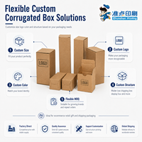 Caja de Papel Personalizada de Marca Moderna, Cajas de Embalaje Impresas con Estructura Plegable para Cosméticos, Electrónicos y Regalos