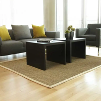 Tapis artisanal rustique en jonc de mer, bonne qualité, fibre naturelle, MTH VIETNAM, décoration intérieure Vietnam