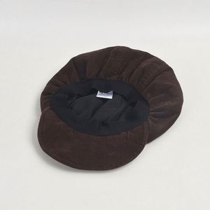 หมวกเบเร่ต์ผ้าลูกฟูกแบบใหม่ประจำฤดูใบไม้ร่วง-ฤดูหนาวปี 2024 สำหรับผู้หญิง สไตล์วรรณกรรมย้อนยุค แฟชั่นหมวกทรงนิวส์บอย ปีกหมวกพับได้ ดีไซน์โดดเด่น ให้ความอบอุ่น เหมาะกับการแต่งตัว - Product Image 4