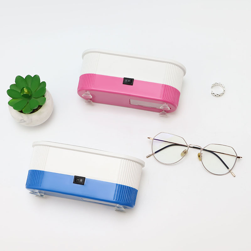 Best design Mini household ultrasonic optical glasses washing contact lens jewelry automatic glasses cleaning machine