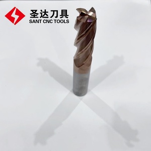 SANT CNC công cụ bốn sáo 45 độ rắn cacbua vonfram cuối nhà máy SD-4E-D16.0 - Product Image 6