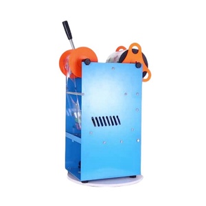 Electric Automatic Cup Sealing <b>Machine</b> for Yogurt Beverage and Milk <b>Tea</b> Cups Heat Sealing Easy Use Plastic Sealer - Product Image 4