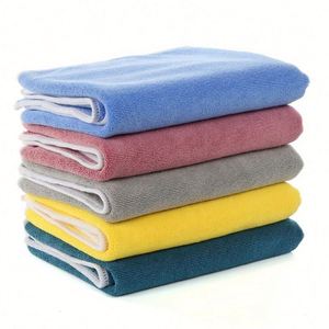 Serviettes en microfibre de qualité supérieure, mélange 70/30, 60 x 180 cm, grande taille professionnelle, séchage rapide, tricotées, pour voiture - Product Image 1