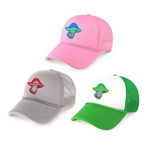 หมวกแก๊ปทรักเกอร์ตาข่าย5แผงสำหรับผู้ชายออกแบบได้ตามต้องการใช้ปักปักแฟชั่นใช้งานกลางแจ้งในฤดูหนาว - Product Image 1