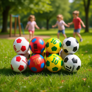 Palla saltellante in gomma per bambini da 2 a 4 anni, gioco sportivo all'aperto unisex - Product Image 2