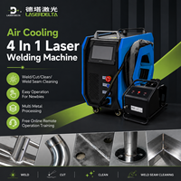 Soldadora Láser de Fibra Portátil LaserDelta Mini, Refrigeración por Aire, Máquina 4 en 1 para Soldar, Cortar y Limpiar Metal