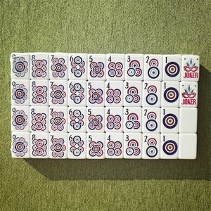 <span class=keywords><strong>Juego</strong></span> de Mahjong Acrílico de Cuatro Capas Personalizado al por Mayor, Fichas Americanas Talladas para Juegos de Ajedrez y Torneos Profesionales - Product Image 6