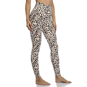 Nueva tendencia Fitness Workout Sublimado Legging Sublimación personalizada Impreso Señoras Crossover Cintura Yoga Medias - Product Image 1