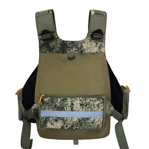 Chaleco de Seguridad Personalizable al por Mayor Directo de Fábrica, Portátil, Informal, para Exteriores, con Múltiples Bolsillos, de Malla Transpirable - Product Image 1
