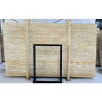 Dalles de travertin naturel taillées sur mesure MT STONE pour décoration extérieure, panneau mural en marbre beige, dalle de marbre travertin beige Rome