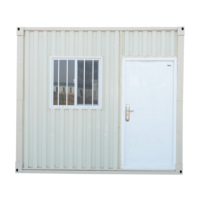 Maison conteneur pliable haute performance anti-rouille pour l'hébergement des travailleurs sur chantier
