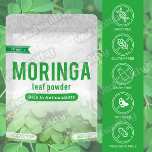 Vitahealthy OEM/ODM Private Label alla rinfusa di Moringa Oleifera organico semi in polvere per migliorare il sistema di difesa del corpo - Product Image 2
