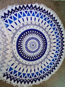 Sheng Chun New Summer Large <b>Microfiber</b> Printed 1.5m Round <b>Beach</b> <b>Towels</b> With Tassel Circle <b>Beach</b> <b>Towel</b> Serviette De Plage - Product Image 5