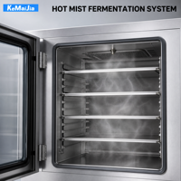 Étuve de fermentation commerciale FH07A-60 à 12 plateaux, avec réservoir d'eau intégré, température 5-60°C, humidité 50-99%, 1050W