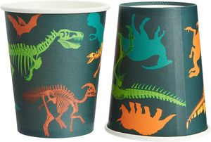 DAMAI - Juego de Vajilla Desechable con Diseño de Dinosaurios, Platos, Servilletas y Vasos de Papel para Fiestas Temáticas de Dinosaurios, Artículos para Fiestas de Cumpleaños - Product Image 6