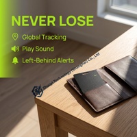 Traceurs GPS AirTags pour cartes, mini, lot de 4, rechargeables, personnalisables, étanches, petits accessoires, 10 ans de autonomie