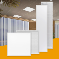 Panneau Lumineux Intérieur 40W Rétro-Éclairé Carré CRI95 Spectre Complet 30x120 62x62 60x60 pour Supermarché Bureau Hôpital