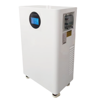 Batterie au lithium 15kwh batterie 51.2v 5kw 10KW 15kw stockage de batterie domestique avec prise de courant domestique onduleur 5kW intégré