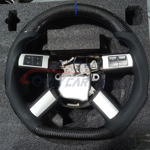 Volant de direction en cuir suédé avec LED et poignées de changement de vitesse en fibre de carbone pour Chrysler 300 C300 <span class=keywords><strong>300C</strong></span> <span class=keywords><strong>Bentley</strong></span> - Product Image 2