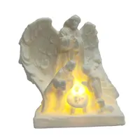 تماثيل خزفية كاثوليكية مخصصة من المصنع بأسعار خاصة ، عائلة مقدسة LED