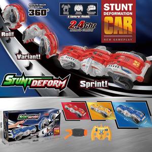 Nouvelle voiture RC de cascade 2.4G avec éclairage, câble USB, rotation à 360°, haute vitesse, prête à l'emploi, intérieur-extérieur, avec certifications GCC/UKCA/CE - Product Image 2