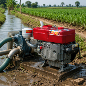 Motor Diésel ZS1125M de 25 hp, Monocilíndrico, Arranque Eléctrico, 4 Tiempos, Refrigerado por Agua, 170406 - Product Image 1