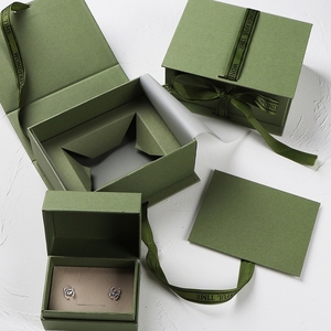 Tùy Chỉnh Lá Đóng Dấu Hình Dạng Đặc Biệt Hộp Dập Nổi Debossed Quà Tặng Sang Trọng Bao Bì Từ Flap Mở Cứng Nhắc Hộp Các Tông - Product Image 2