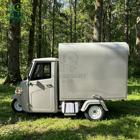 Chariot alimentaire électrique de haute qualité avec design compact pour les vendeurs de rue