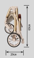 Poussette pliable pour animaux de compagnie à 4 roues, avec panier amovible, antichoc, chariot de voyage pour chats et petits chiens, promenades en extérieur